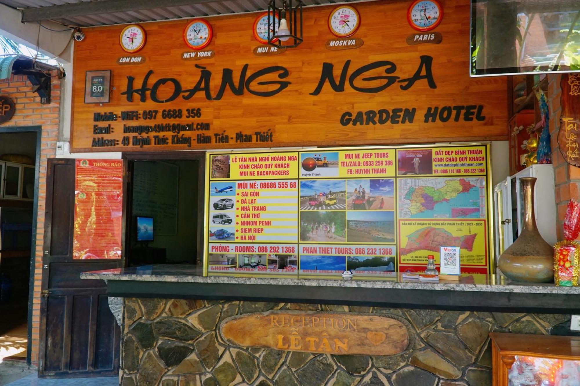 Hoang Nga Garden Guesthouse Муйне Екстер'єр фото